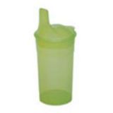 Trinkbecher fr Tee, Farbe grn, langes Mundstck